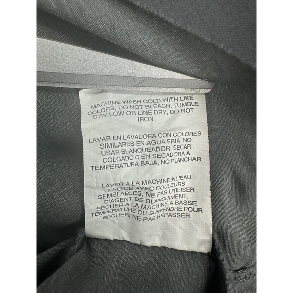 Wrangler Outdoor Series Shirt Mens XL Gray Long Sleeve Button Up Hiking Nylon - Picture 5 of 9